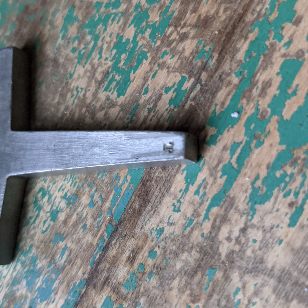 Vintage Pewter Metal Cross Pendant Necklace with Silvertone Link Chain - Picture 4 of 7